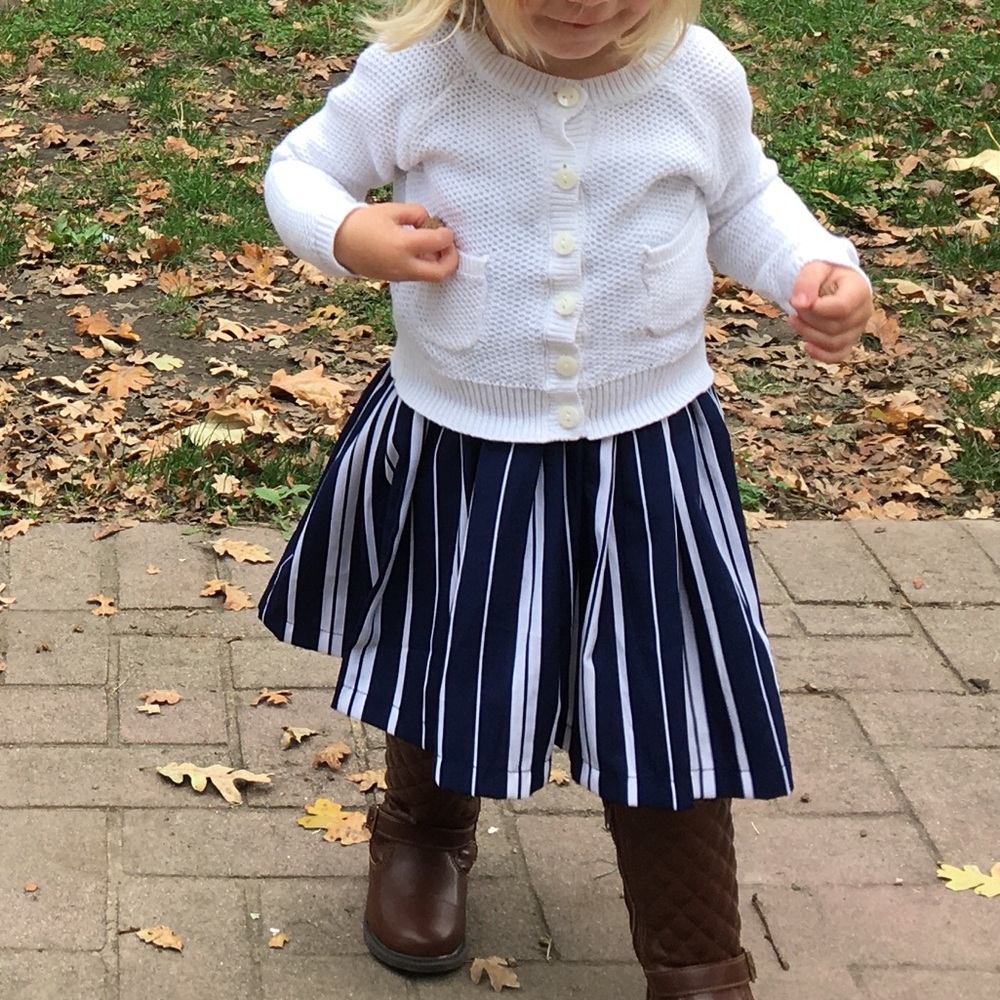 Dress and Cardigan Outfit 2T